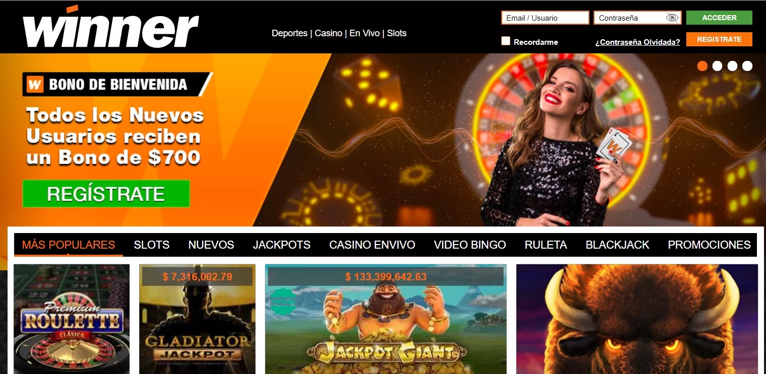 inicio winner casino mx